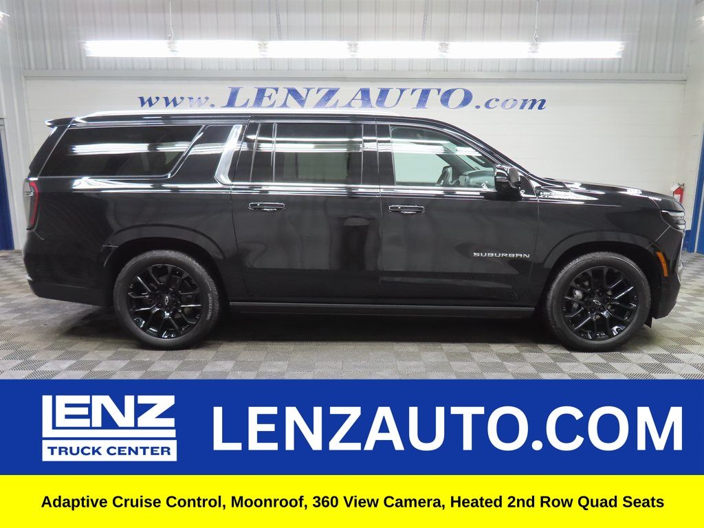 Black 2025 Chevrolet Suburban SUV / Crossover Four-Wheel Drive