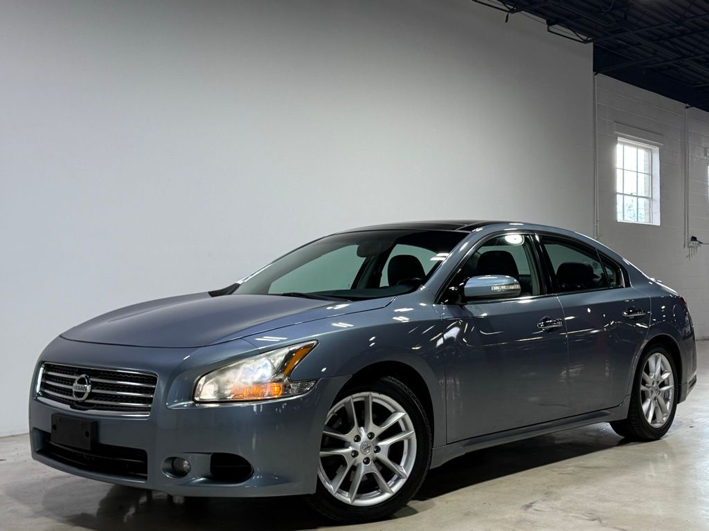 Ocean Gray Metallic 2011 Nissan Maxima SV Sedan Front-Wheel Drive Continuously Variable Transmission