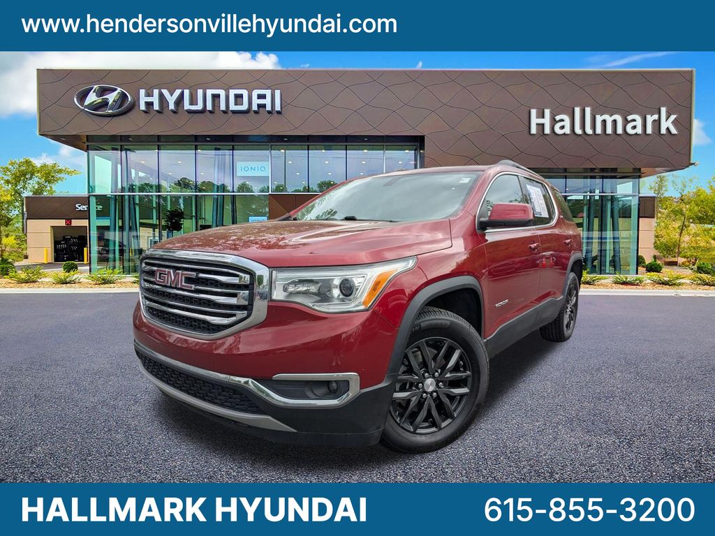 Red Quartz Tintcoat 2019 GMC Acadia SLT-1 FWD SUV / Crossover Front-Wheel Drive 6-Speed Automatic
