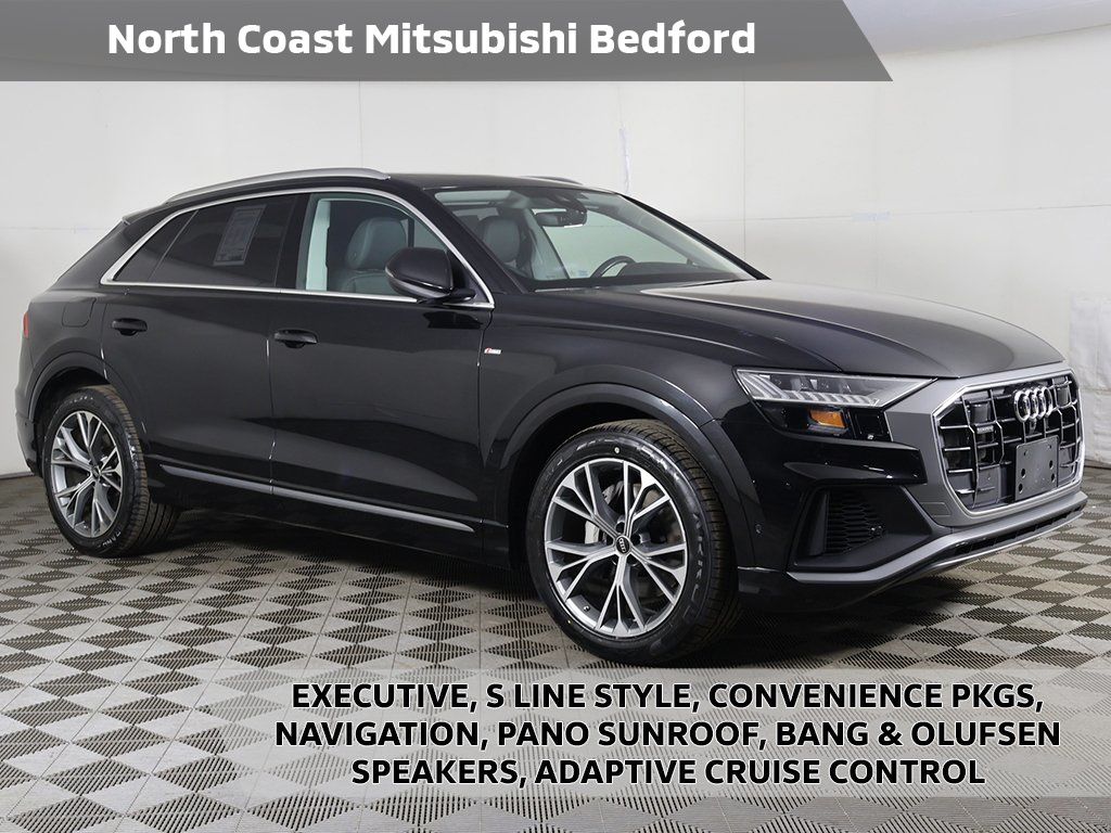 Mythos Black Metallic 2023 Audi Q8 quattro Prestige 55 TFSI SUV / Crossover All-Wheel Drive 8-Speed Automatic
