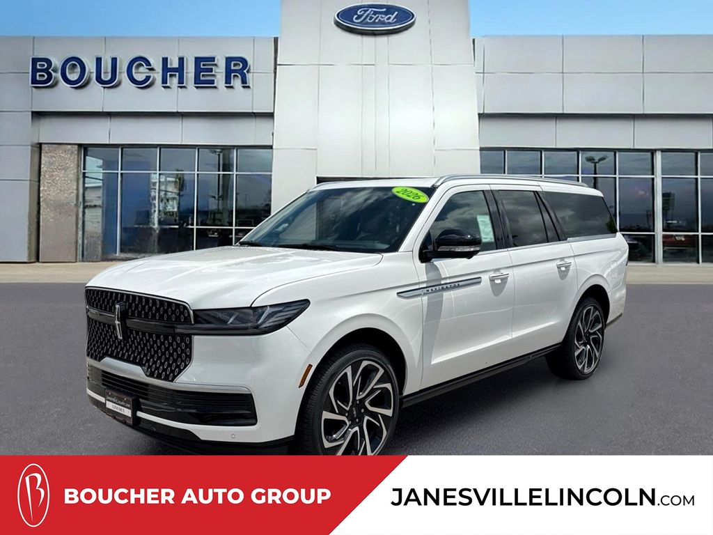 Star White Metallic Tri-Coat 2026 Lincoln Navigator L Reserve 4WD SUV / Crossover Four-Wheel Drive Automatic