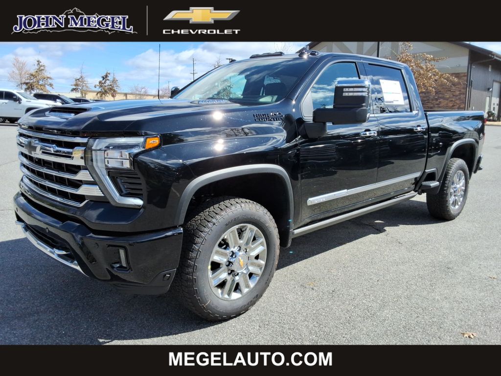 Black 2026 Chevrolet Silverado 3500HD Pickup Truck Four-Wheel Drive Automatic