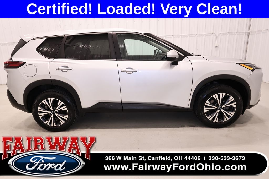 Brilliant Silver Metallic 2022 Nissan Rogue SV FWD SUV / Crossover Front-Wheel Drive Continuously Variable Transmission