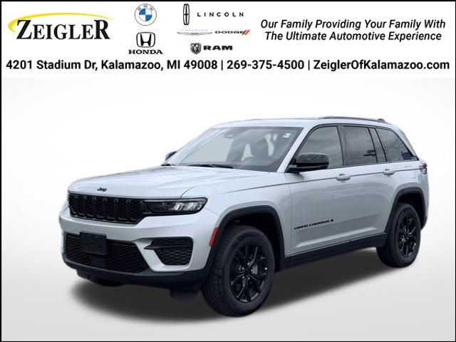 Silver Zynith 2025 Jeep Grand Cherokee SUV / Crossover Four-Wheel Drive 8-Speed Automatic