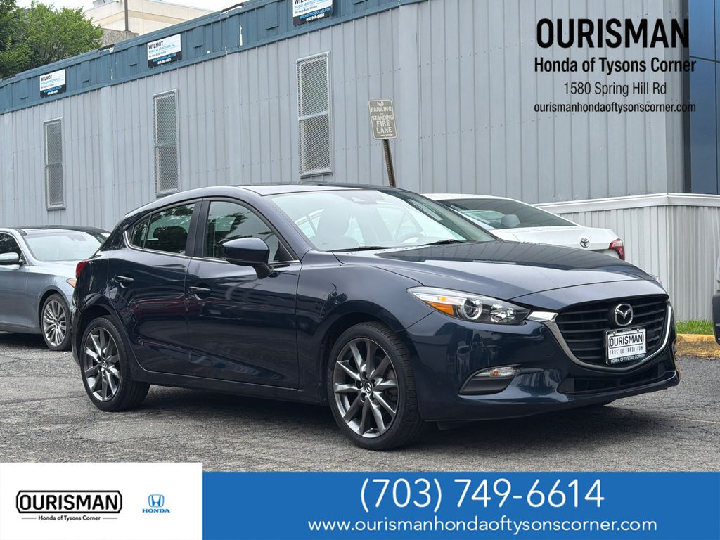 Deep Crystal Blue Mica 2018 Mazda MAZDA3 Hatchback Front-Wheel Drive 6-Speed Automatic