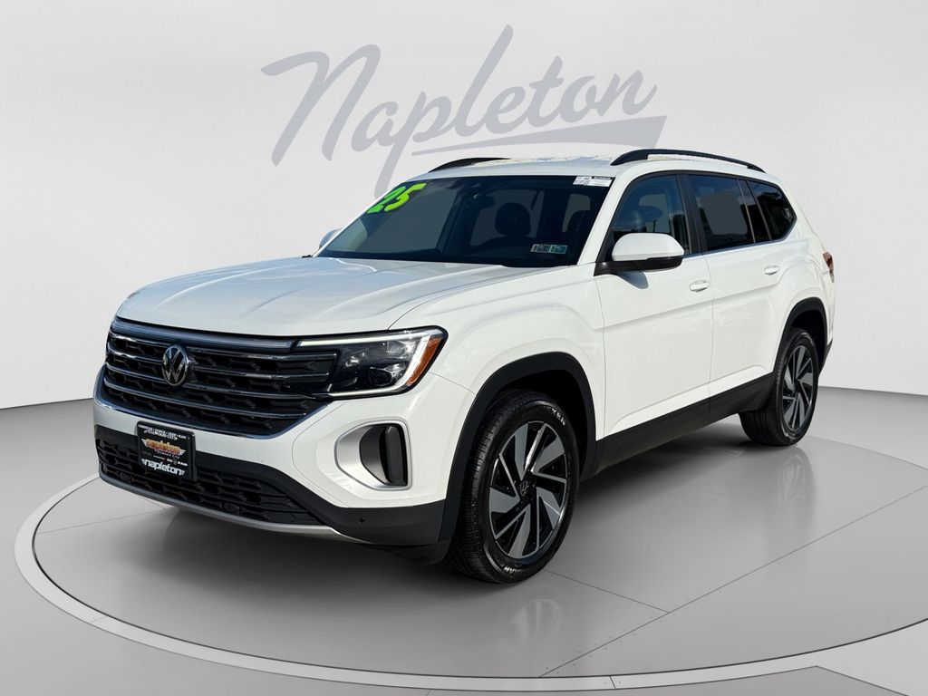 White 2025 Volkswagen Atlas SUV / Crossover All-Wheel Drive 8-Speed Automatic