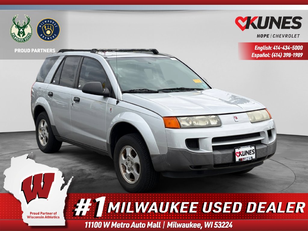 Silver Nickel 2004 Saturn VUE SUV / Crossover Front-Wheel Drive 5-Speed Manual