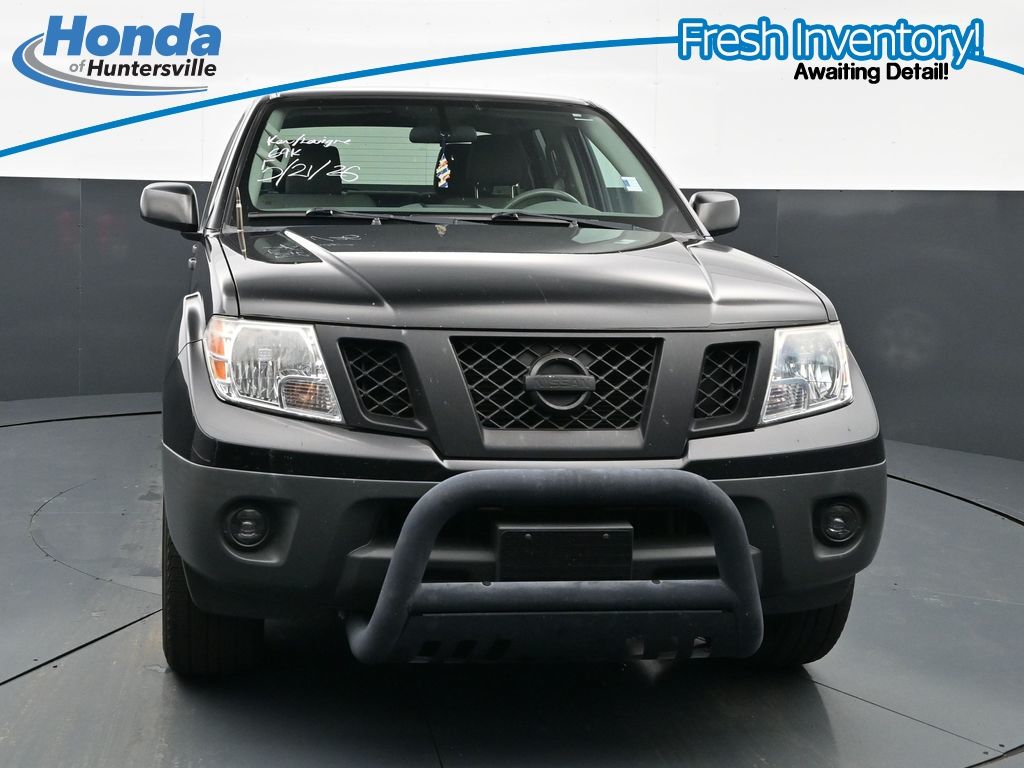Gray (Magnetic Black Pearl) 2019 Nissan Frontier S Crew Cab 4WD Pickup Truck Four-Wheel Drive 5-Speed Automatic Overdrive