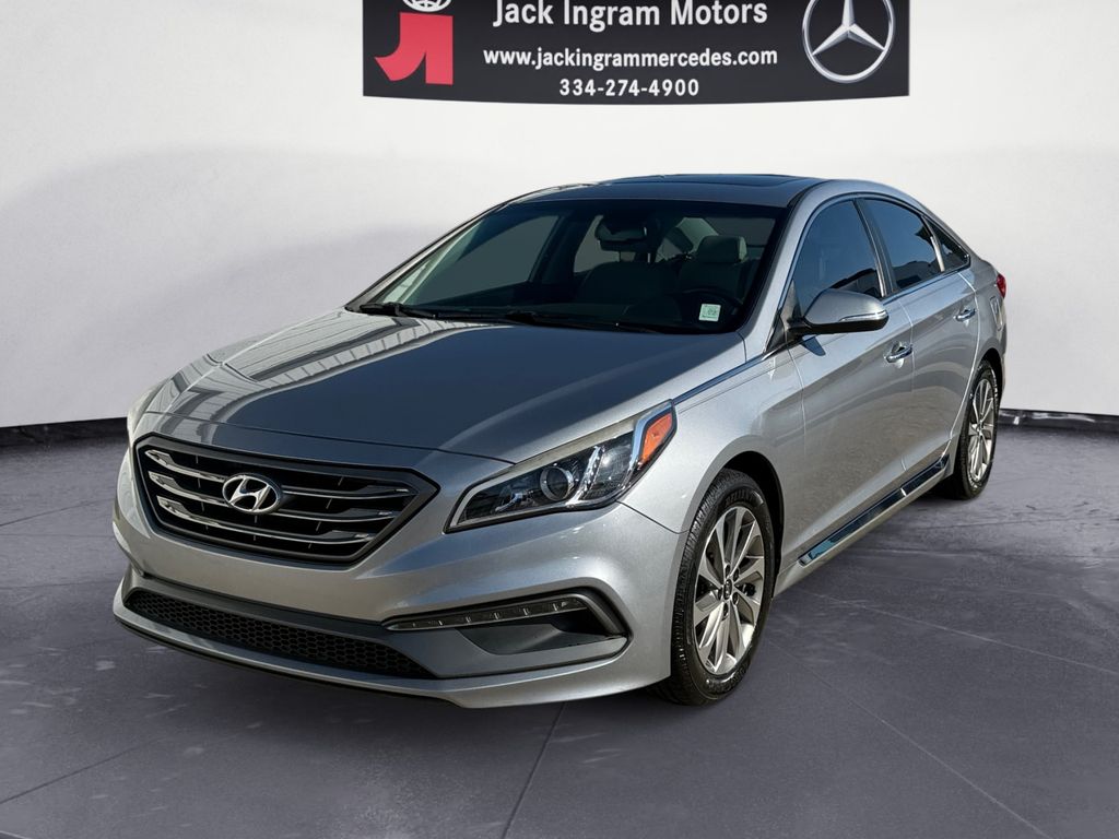 Gray Metallic 2017 Hyundai Sonata Sedan Front-Wheel Drive 6-Speed Automatic