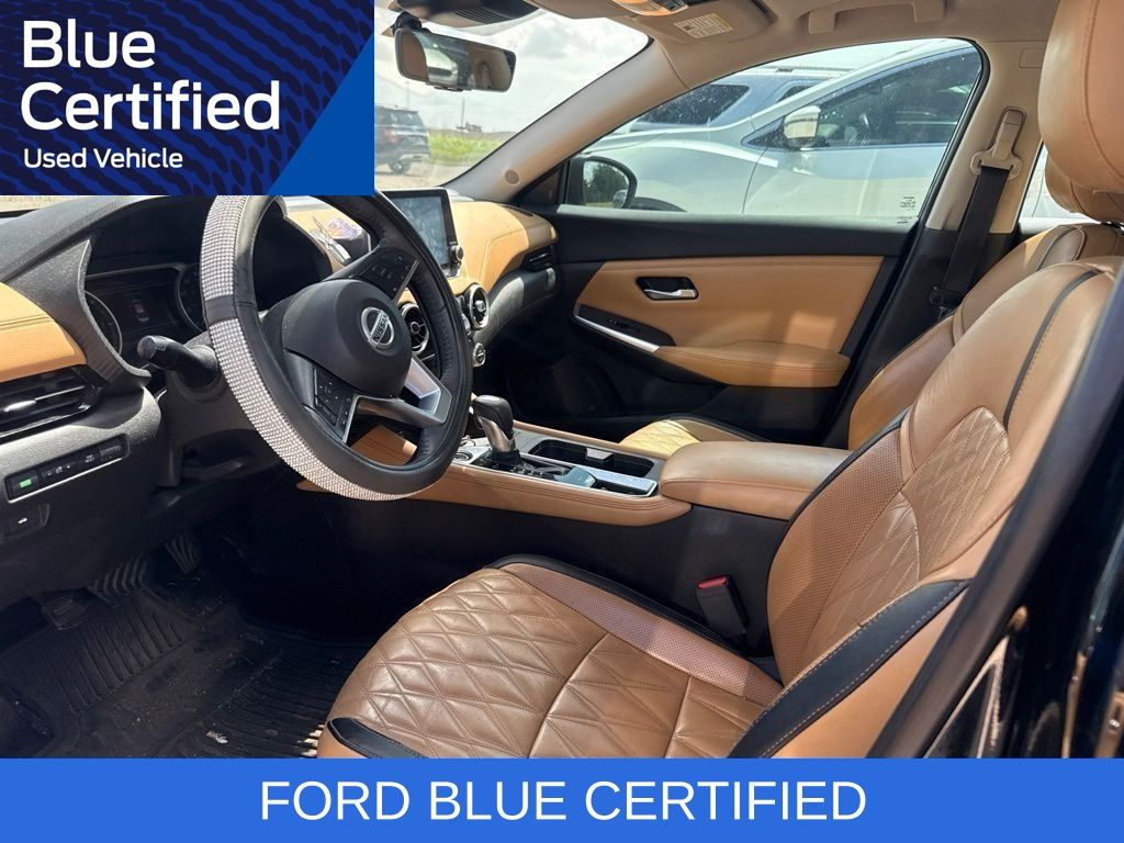 2020 Nissan Sentra SV Black at Texan Dodge Chrysler Jeep Ram