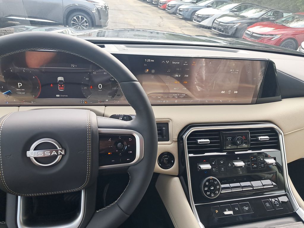2026 Nissan Armada Platinum Reserve Black at John Sisson Motors