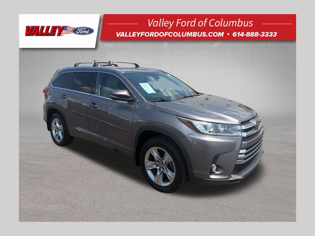 Predawn Gray Mica 2018 Toyota Highlander SUV / Crossover All-Wheel Drive 8-Speed Automatic