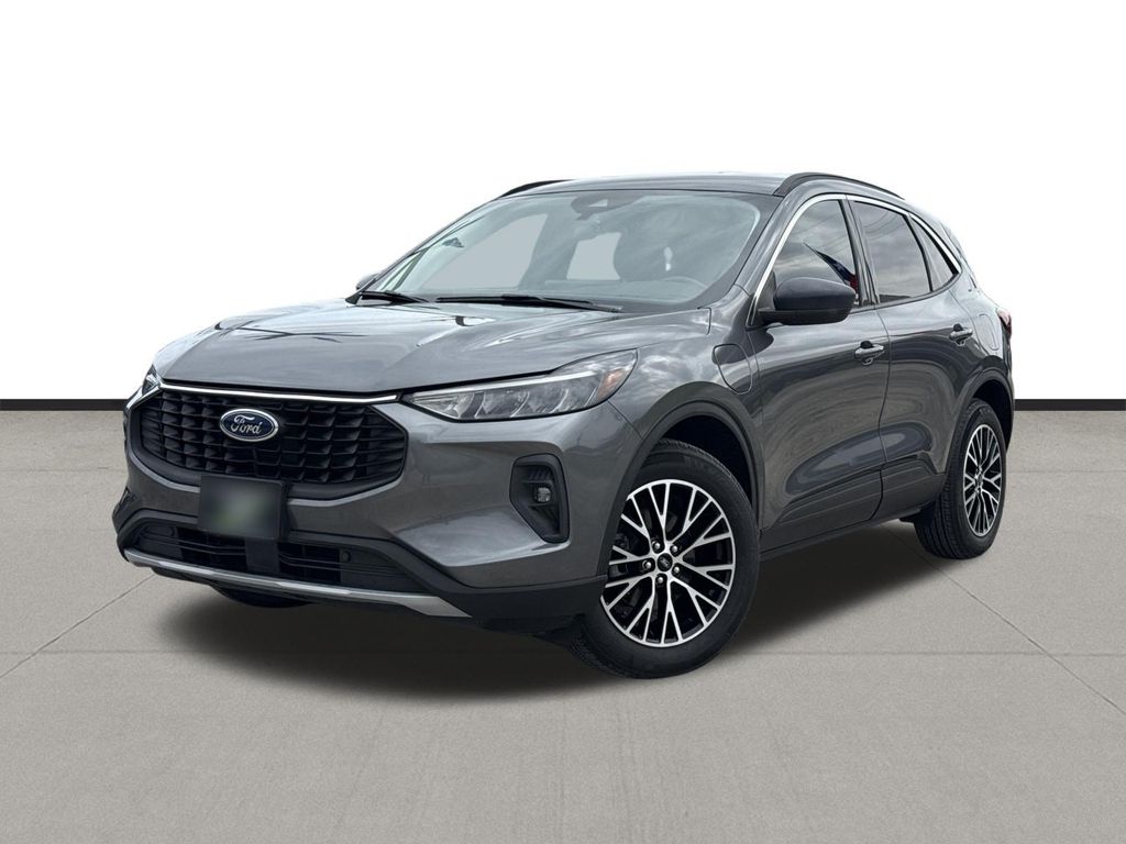 Gray Metallic 2023 Ford Escape Hybrid Plug-in SUV / Crossover Front-Wheel Drive Continuously Variable Transmission