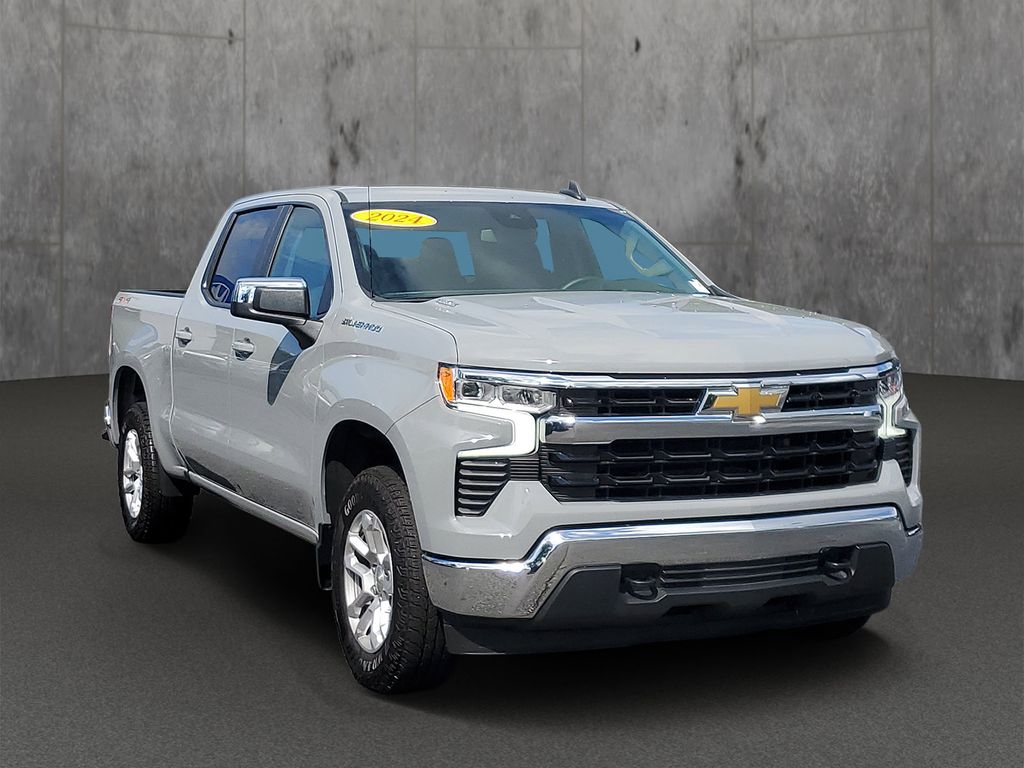 Slate Gray Metallic 2024 Chevrolet Silverado 1500 Pickup Truck Four-Wheel Drive 8-Speed Automatic