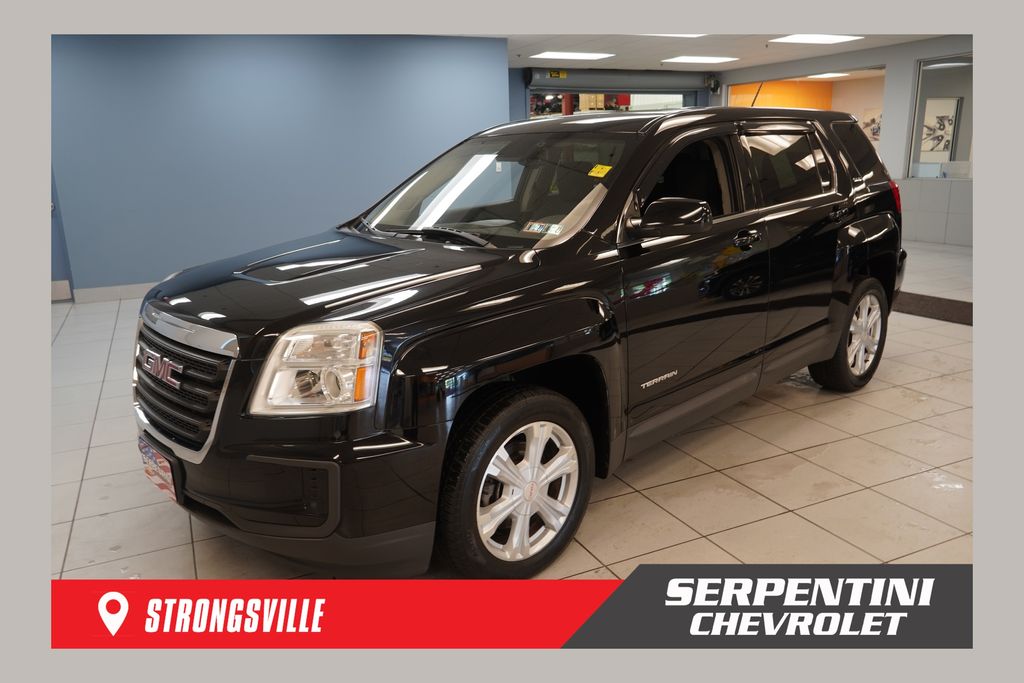 Onyx Black 2017 GMC Terrain SUV / Crossover All-Wheel Drive 6-Speed Automatic