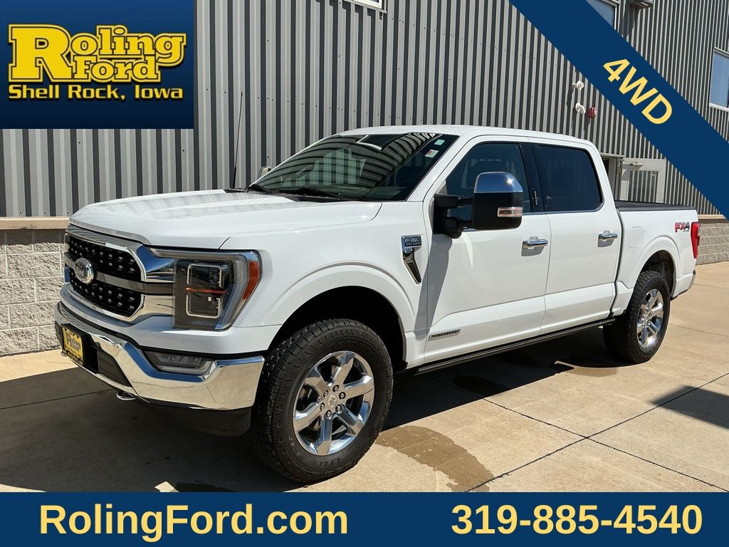 Oxford White 2021 Ford F-150 Pickup Truck Four-Wheel Drive Automatic