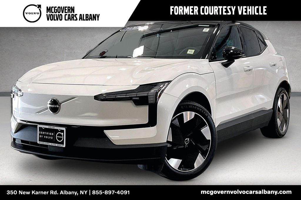 Crystal White Metallic 2026 Volvo EX30 SUV / Crossover All-Wheel Drive 1-Speed Automatic
