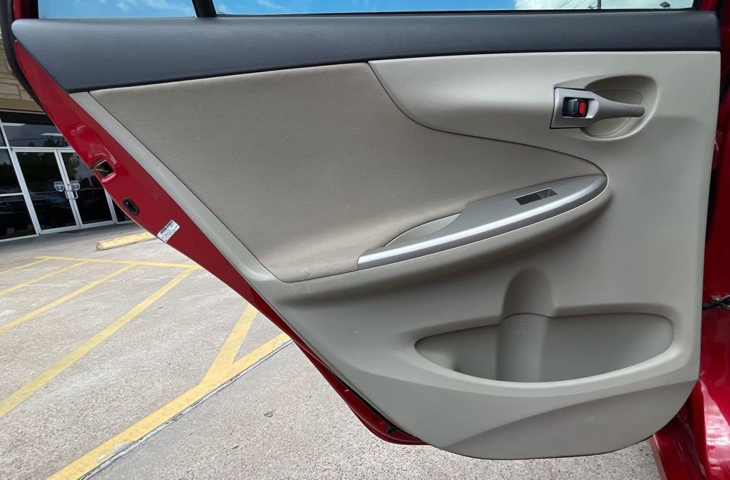 2011 Toyota Corolla LE Red at Emmons Autoplex
