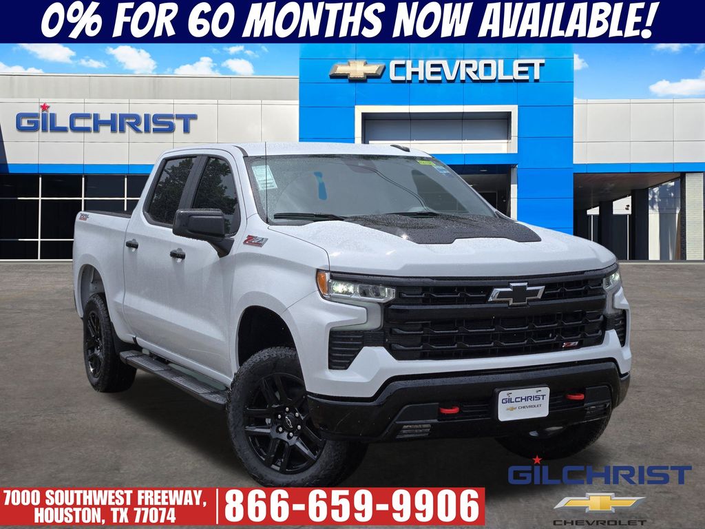 Summit White 2026 Chevrolet Silverado 1500 Pickup Truck Four-Wheel Drive Automatic
