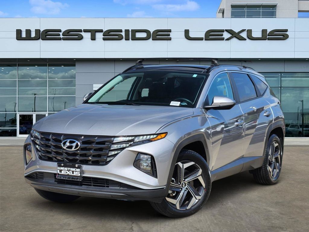 2022 Hyundai Tucson Hybrid SEL Convenience Silver at Baytown Hyundai