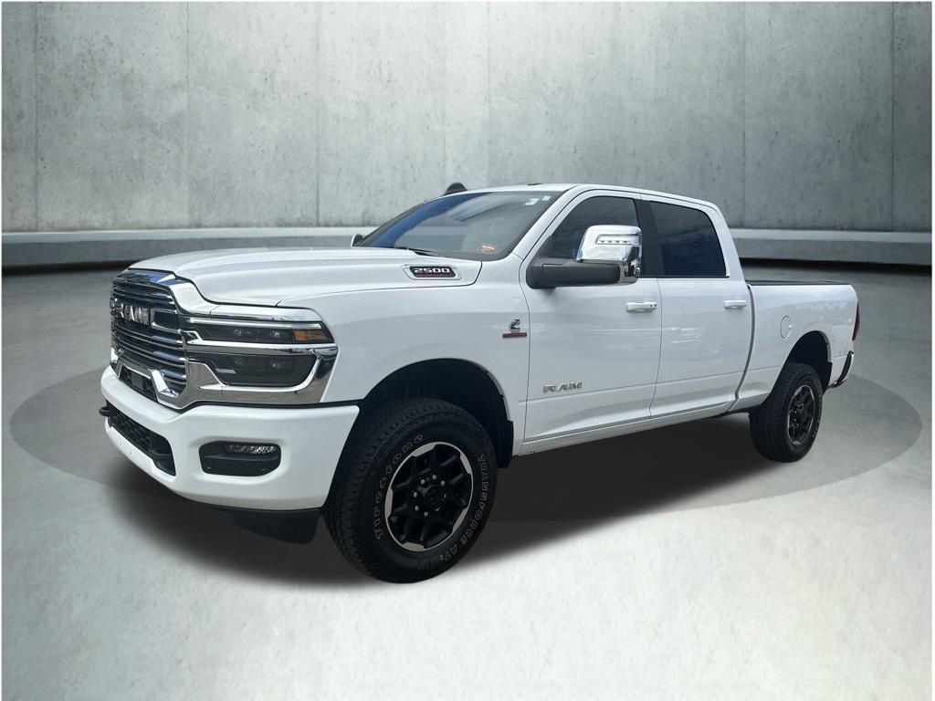 Bright White Clearcoat 2026 RAM 2500 Pickup Truck Four-Wheel Drive 8-Speed Automatic