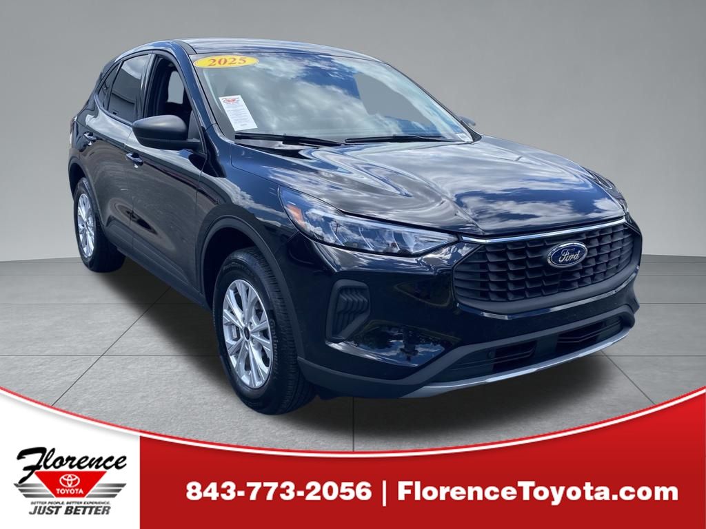 Black Metallic 2025 Ford Escape SUV / Crossover All-Wheel Drive 8-Speed Automatic