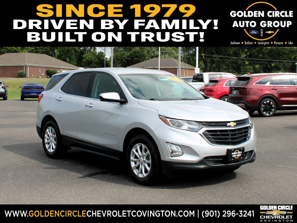 Silver Ice Metallic 2020 Chevrolet Equinox 1.5T LT AWD SUV / Crossover Four-Wheel Drive 6-Speed Automatic Overdrive