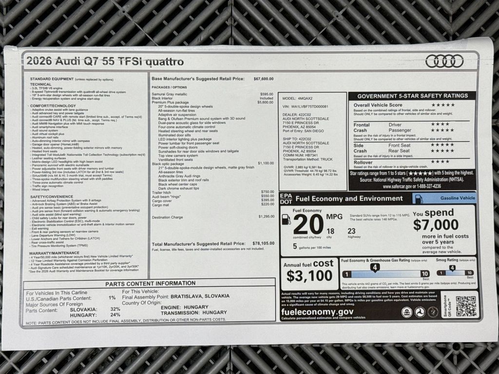 Thumbnail: 2026 Audi Q7 - 9