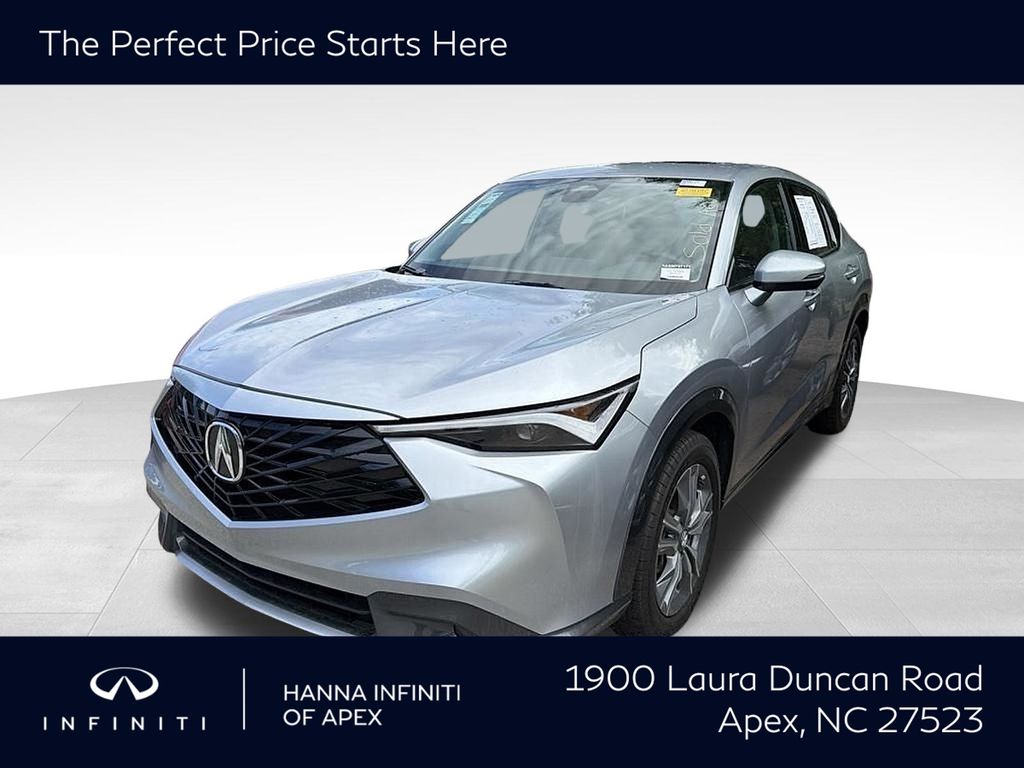 Silver 2025 Acura ADX SUV / Crossover Front-Wheel Drive Continuously Variable Transmission