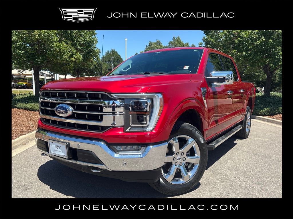 Rapid Red Metallic Tinted Clearcoat 2022 Ford F-150 Pickup Truck Four-Wheel Drive Automatic