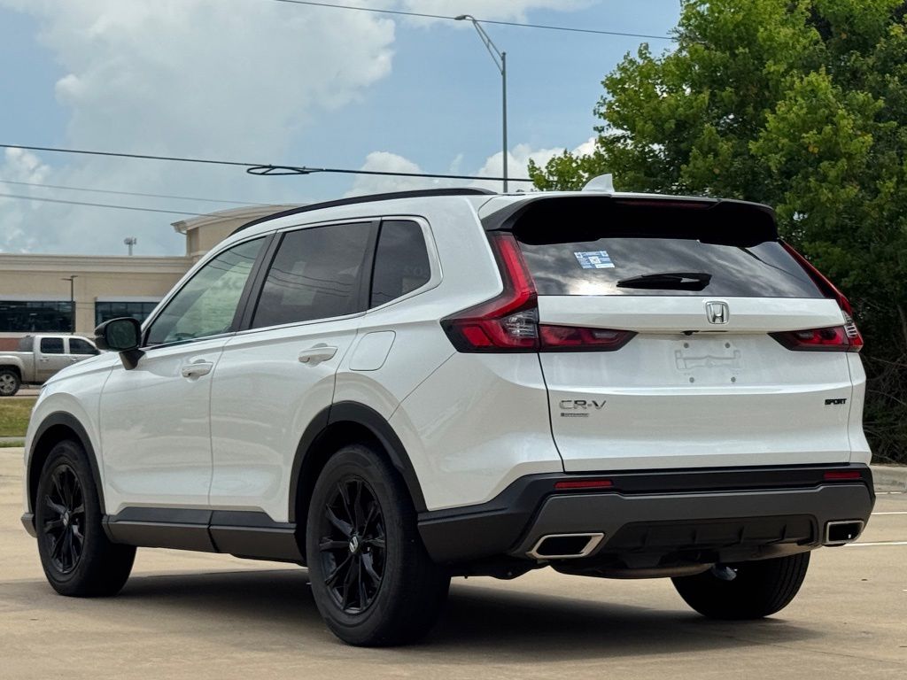 2023 Honda CR-V Hybrid Sport White at Bayway Cadillac of The Woodlands