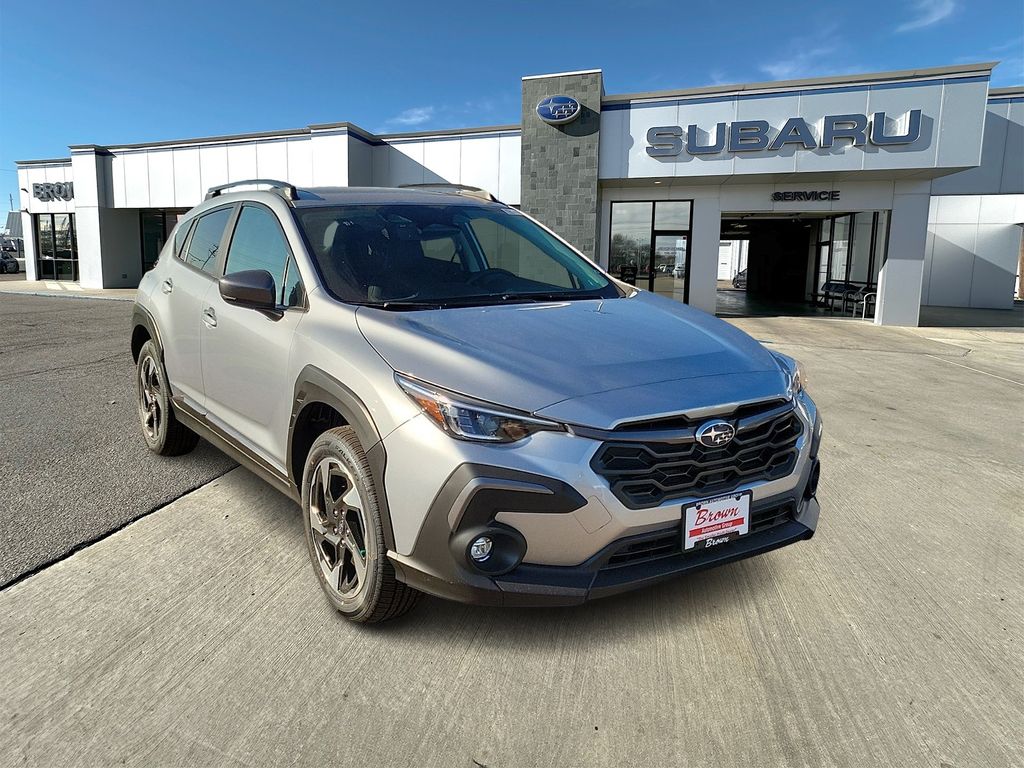 2026 Subaru Crosstrek Limited Silver at Brown Buick GMC