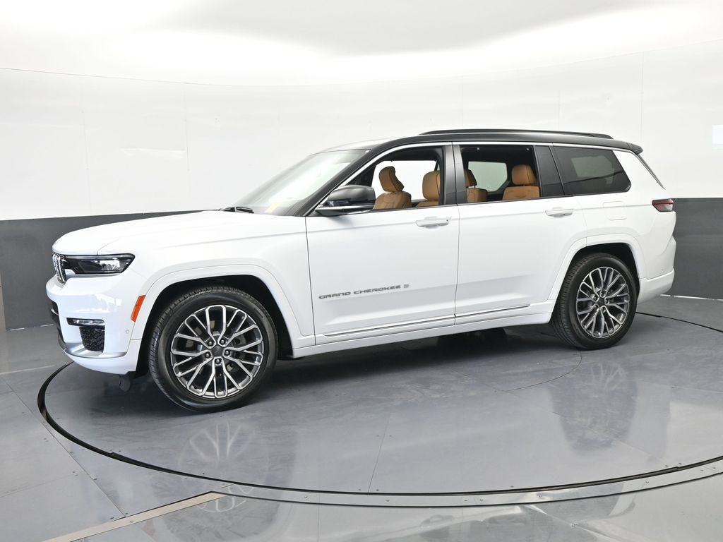 New 2025 Bright White Clearcoat Jeep Summit image 2