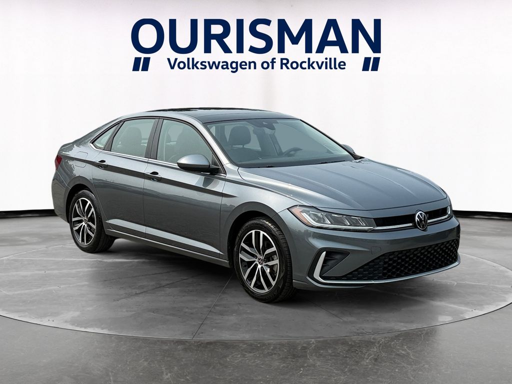 Gray 2025 Volkswagen Jetta Sedan Front-Wheel Drive 8-Speed Automatic