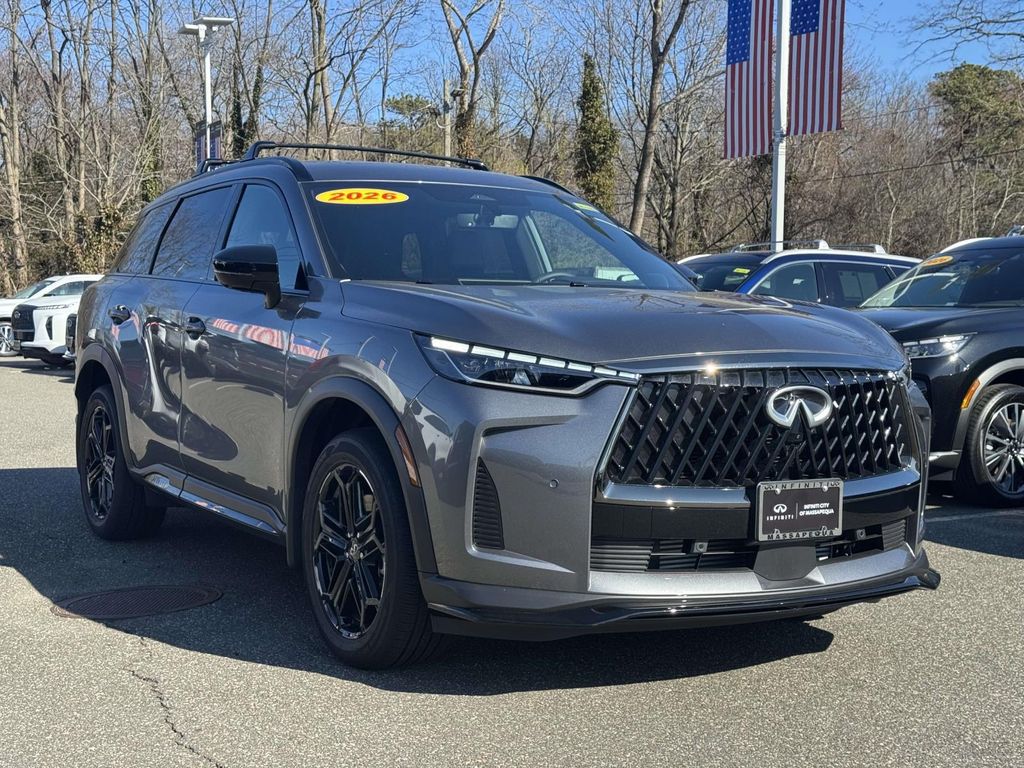 Gray (Graphite Shadow) 2026 INFINITI QX60 Sport AWD SUV / Crossover All-Wheel Drive 9-Speed Automatic