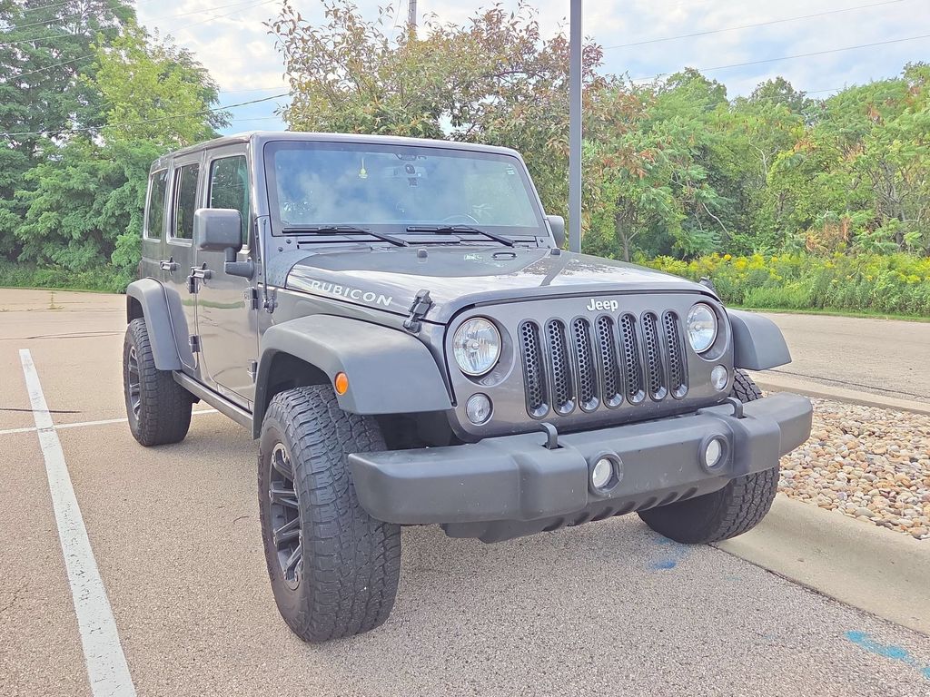 Gray (Granite Crystal Metallic Clearcoat) 2018 Jeep Wrangler SUV / Crossover Four-Wheel Drive 5-Speed Automatic