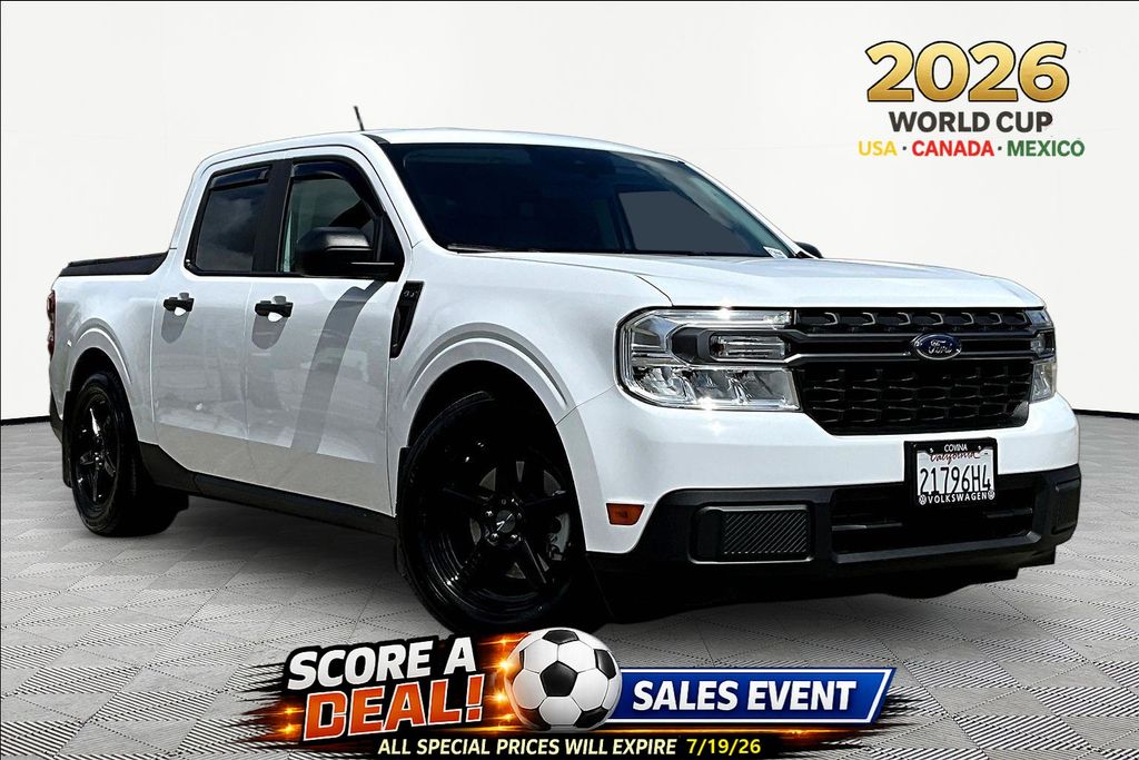 Oxford White 2024 Ford Maverick Pickup Truck All-Wheel Drive 8-Speed Automatic
