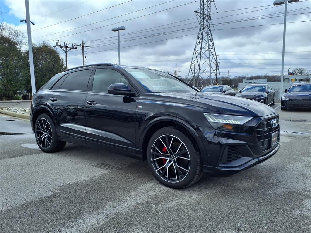 Orca Black Metallic 2021 Audi Q8 quattro Prestige 55 TFSI SUV / Crossover All-Wheel Drive 8-Speed Automatic