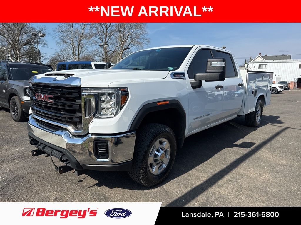Summit White 2020 GMC Sierra 2500HD Base Crew Cab 4WD Pickup Truck Four-Wheel Drive 6-Speed Automatic