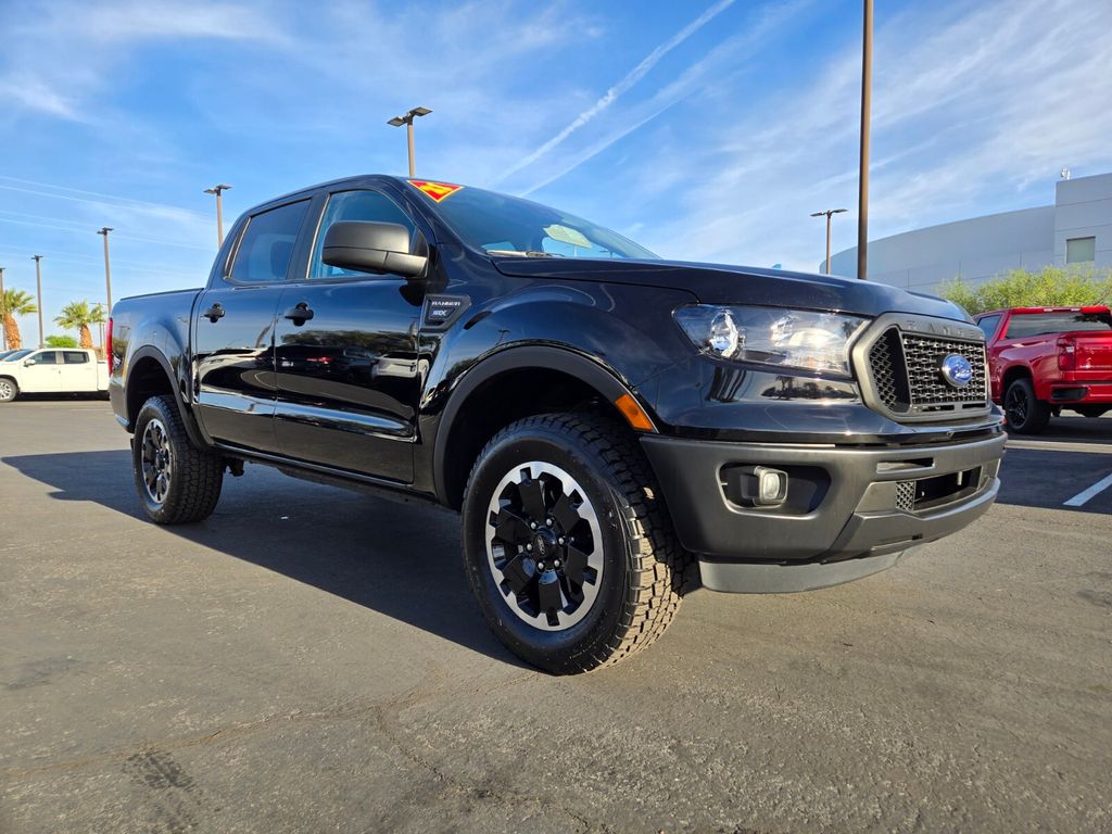 Shadow Black 2021 Ford Ranger XL SuperCrew RWD Pickup Truck 4X2 Automatic