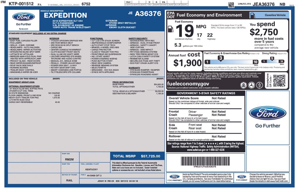 Certified Used 2018 Gray Ford XLT image 32