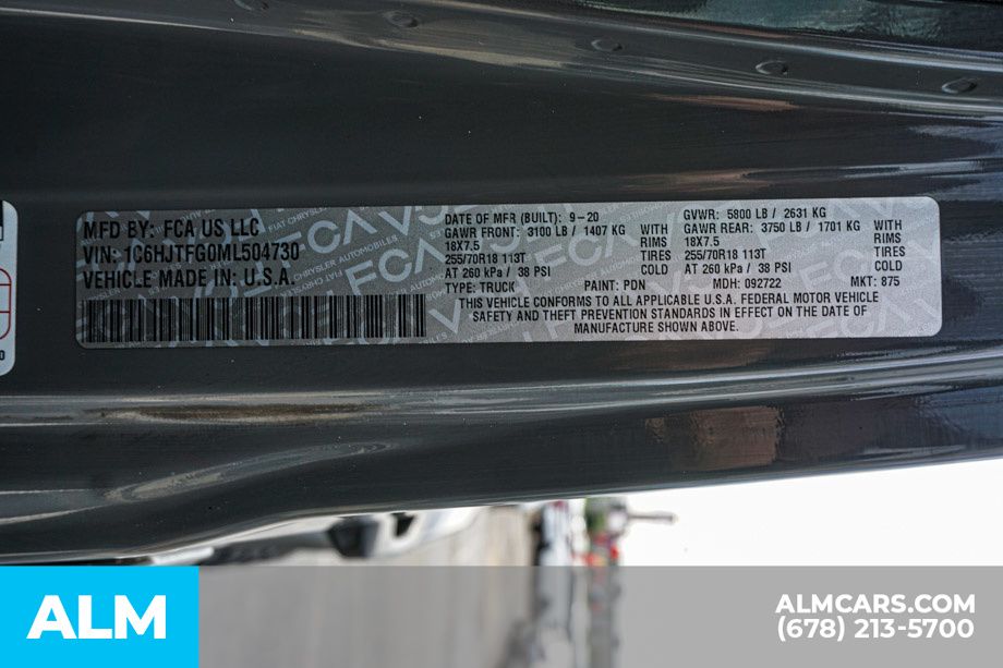Used 2021 Gray Jeep Overland image 54