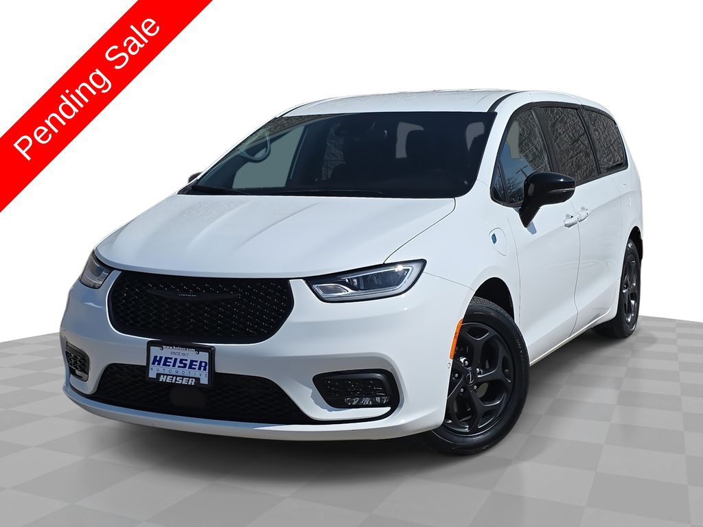 Bright White Clearcoat 2024 Chrysler Pacifica Hybrid Select FWD Minivan Front-Wheel Drive Continuously Variable Transmission