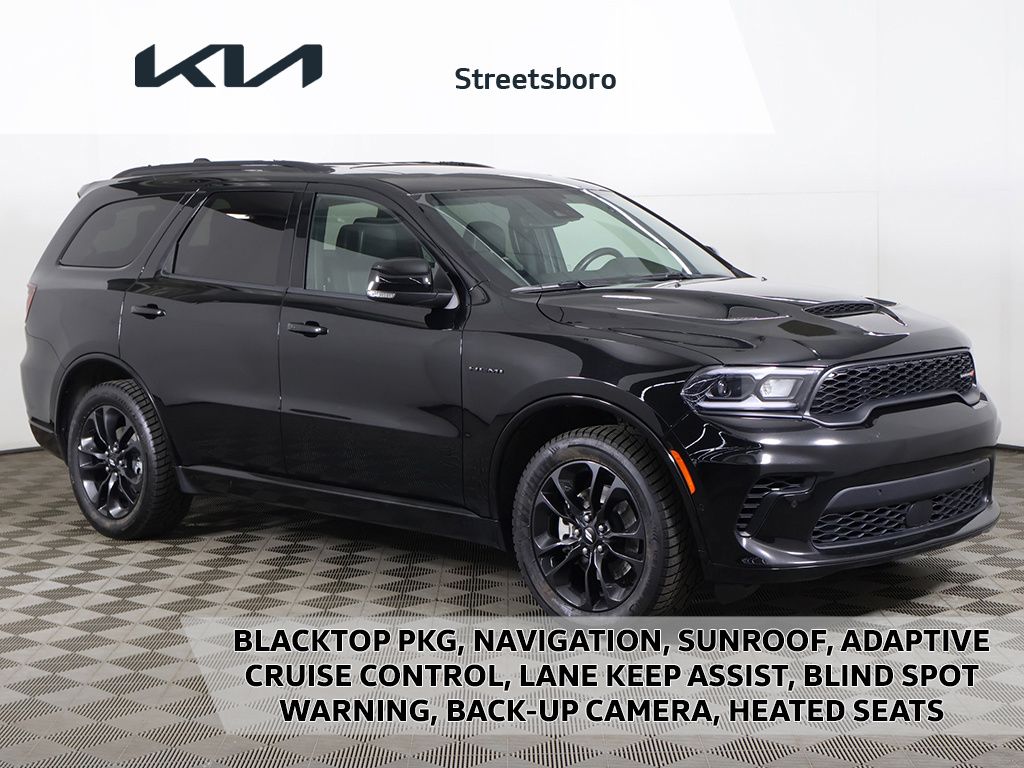 DB Black Clearcoat 2025 Dodge Durango SUV / Crossover All-Wheel Drive 8-Speed Automatic