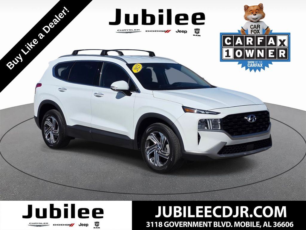 Serenity White Pearl 2023 Hyundai Santa Fe SUV / Crossover Front-Wheel Drive 8-Speed Automatic