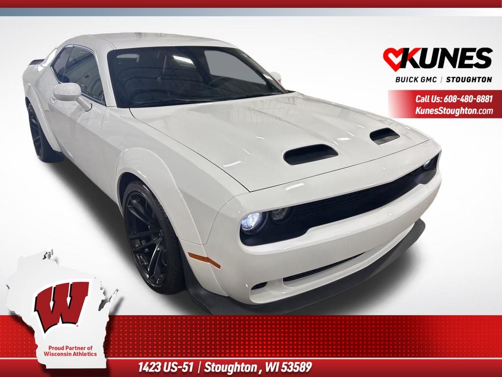 White Knuckle Clearcoat 2023 Dodge Challenger Coupe Rear-Wheel Drive 8-Speed Automatic