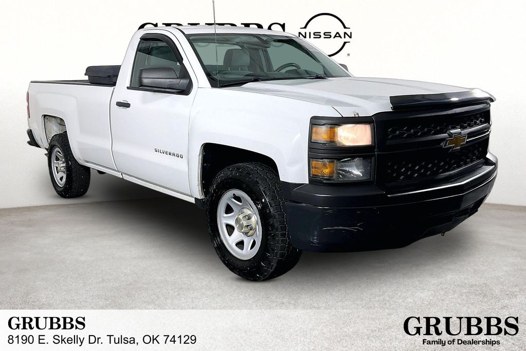 Summit White 2014 Chevrolet Silverado 1500 Pickup Truck  6-Speed Automatic Overdrive