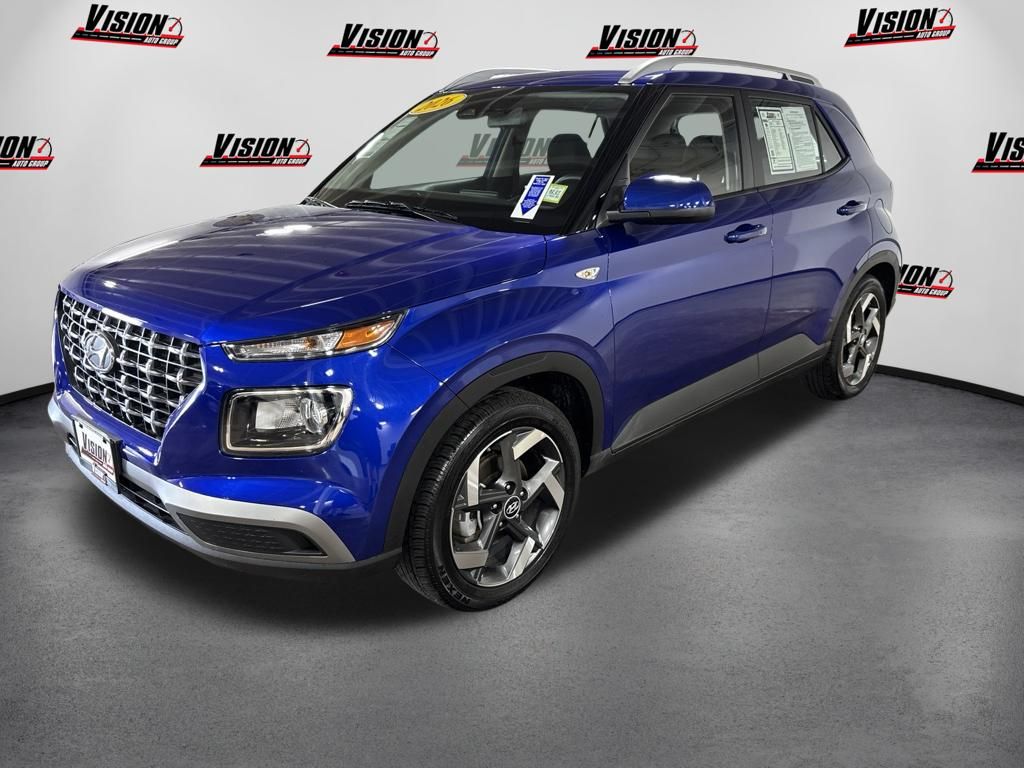 Intense Blue 2026 Hyundai Venue SUV / Crossover Front-Wheel Drive Continuously Variable Transmission