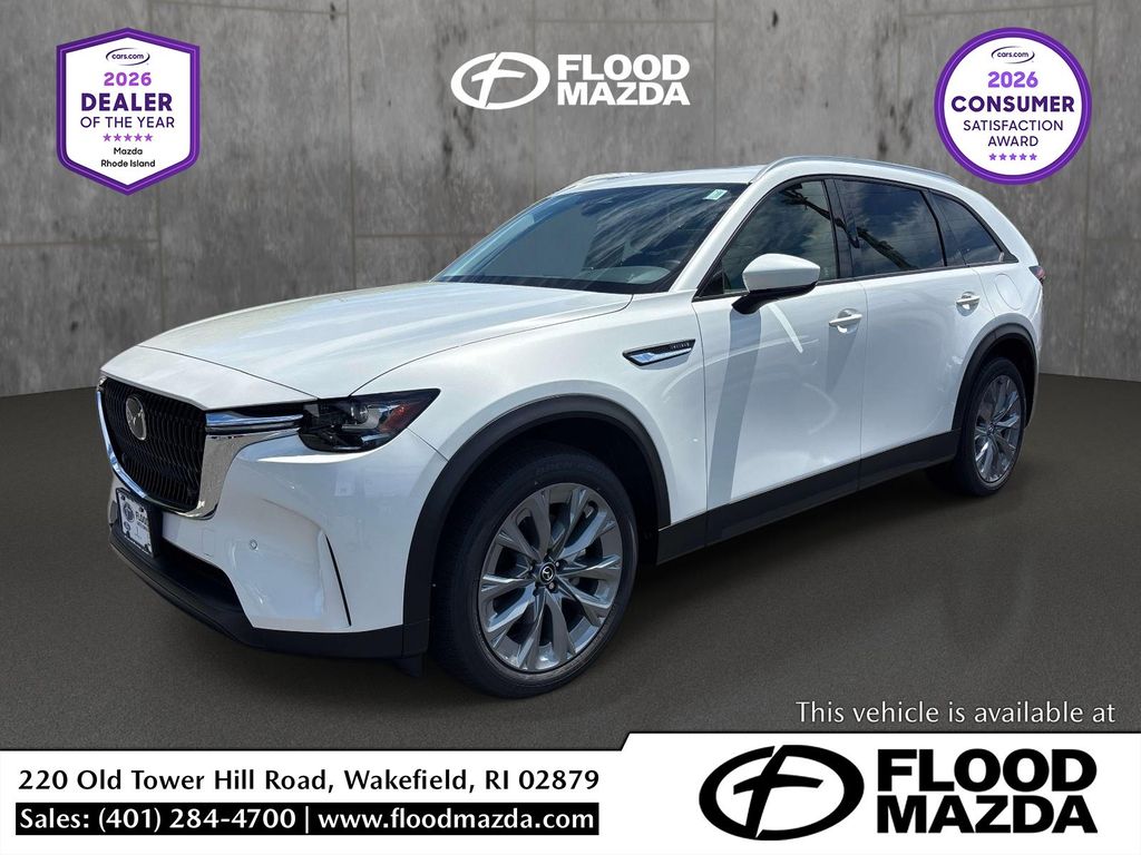 Rhodium White Premium 2026 Mazda CX-90 3.3 Turbo Preferred AWD SUV / Crossover All-Wheel Drive 8-Speed Automatic