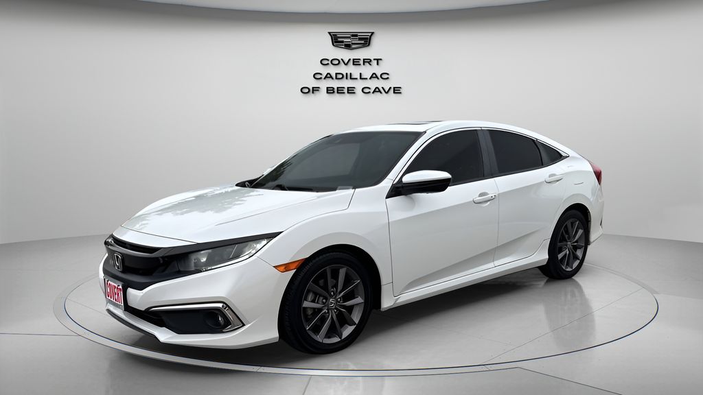 Used Car 2020 Honda Civic  Ex-l For Sale Under $25,000 In Austin, Texas